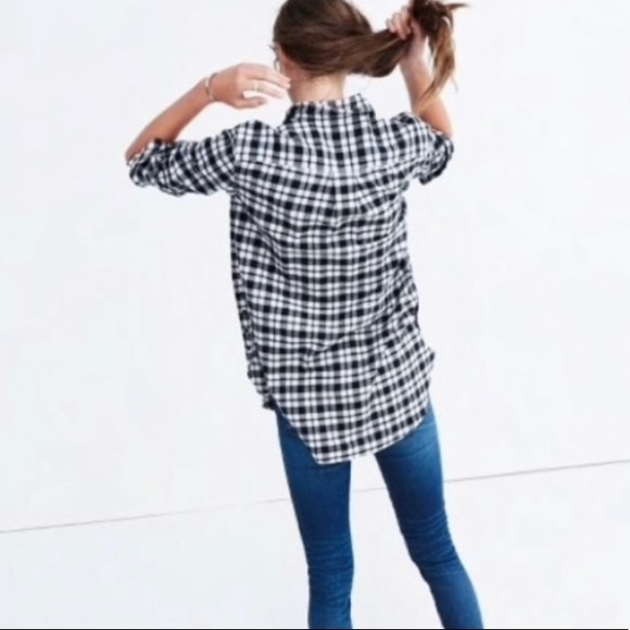 Madewell Flannel Shirt - Picture 4 of 9